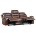homelegance-furniture-putnam-double-reclining-sofa-with-drop-down-in-brown-9405br-3