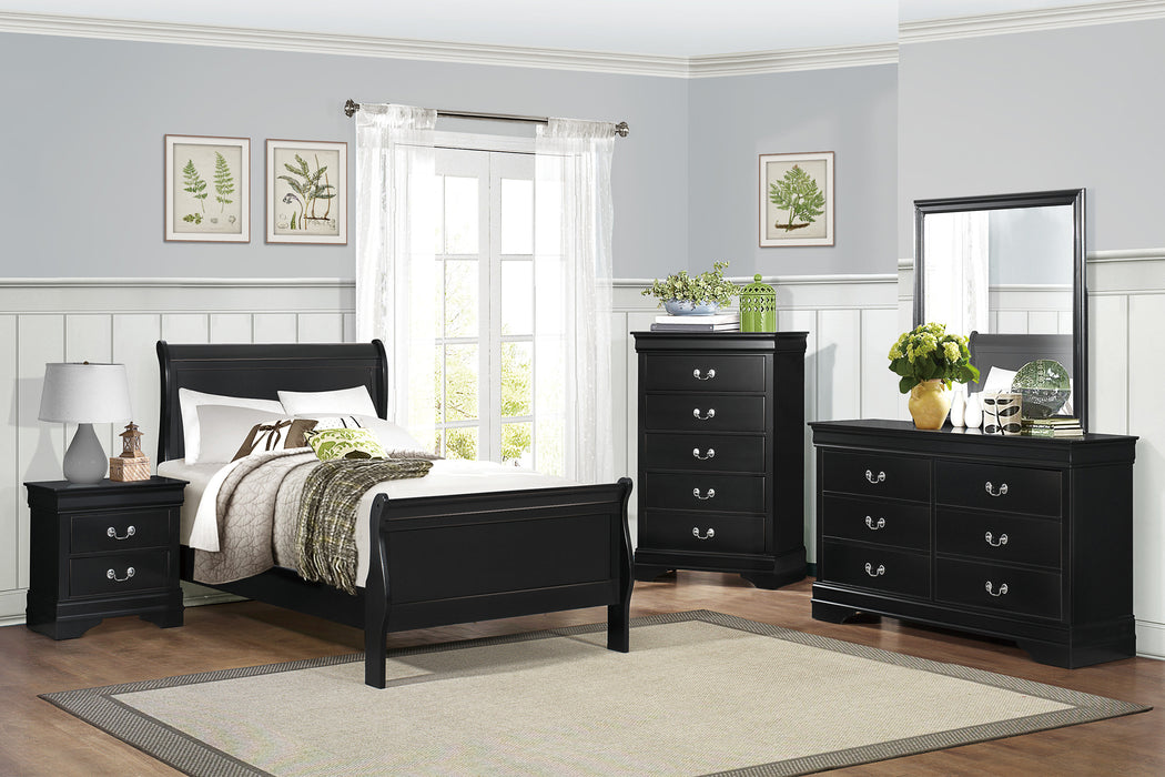 Mayville Nightstand BLACK