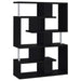 transitional-black-bookcase