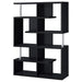 hoover-5-tier-bookcase-black-and-chrome