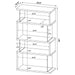 emelle-4-tier-bookcase-black-and-clear