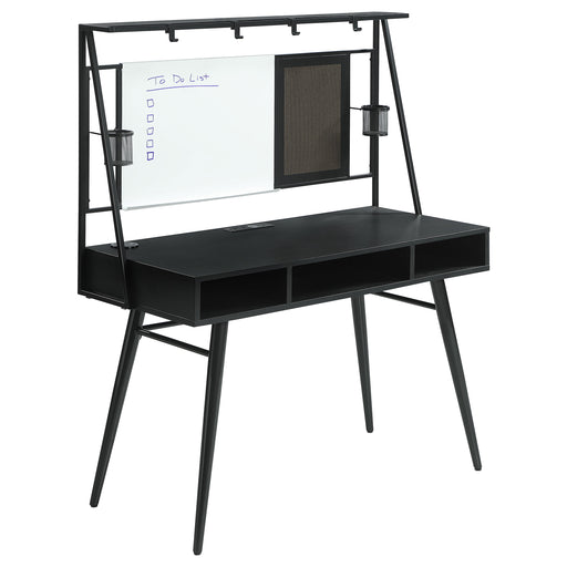 jessie-writing-desk-with-usb-ports-black-and-gunmetal