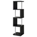 baxter-4-shelf-bookcase-black-and-chrome