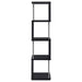 baxter-4-shelf-bookcase-black-and-chrome