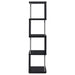 modern-black-four-tier-bookcase