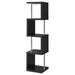 modern-black-four-tier-bookcase