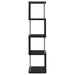modern-black-four-tier-bookcase