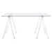 amaturo-clear-acrylic-sawhorse-writing-desk