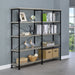 barritt-industrial-antique-nutmeg-double-wide-bookcase