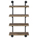 elmcrest-24-inch-wall-shelf-black-and-rustic-oak