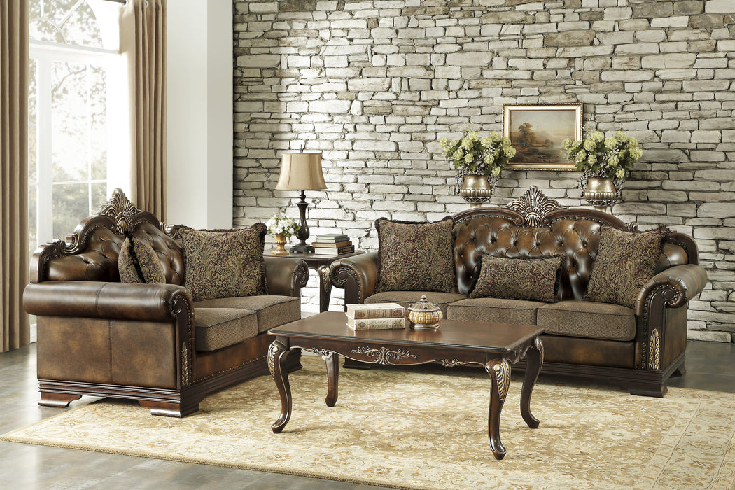 Croydon Loveseat BROWN ONLY