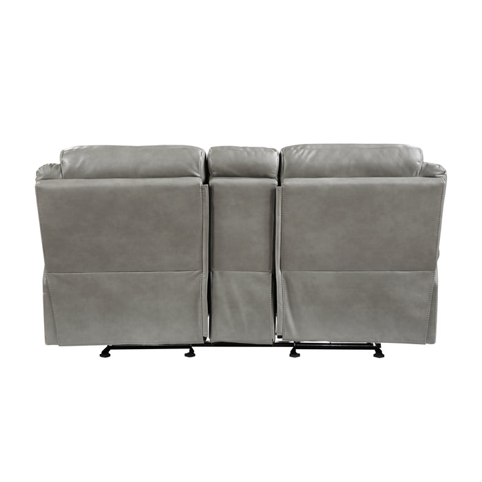 Aram Recliner Loveseat GREY