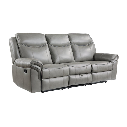8206gry-3-double-reclining-sofa-with-center-drop-down-cup-holders-receptacles-hidden-drawer-and-usb-ports