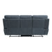 9301bue-3-double-reclining-sofa-with-center-drop-down-cup-holders