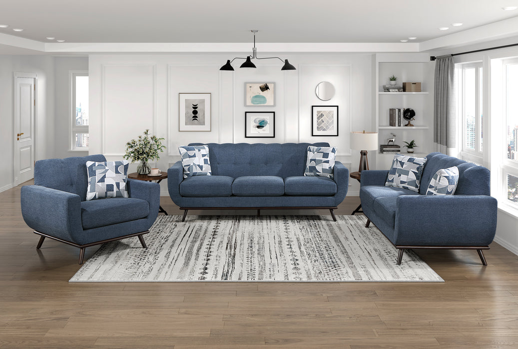 BL Loveseat BLUE