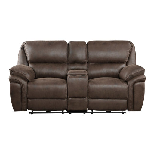 8517brw-2pw-power-double-reclining-love-seat-with-center-console