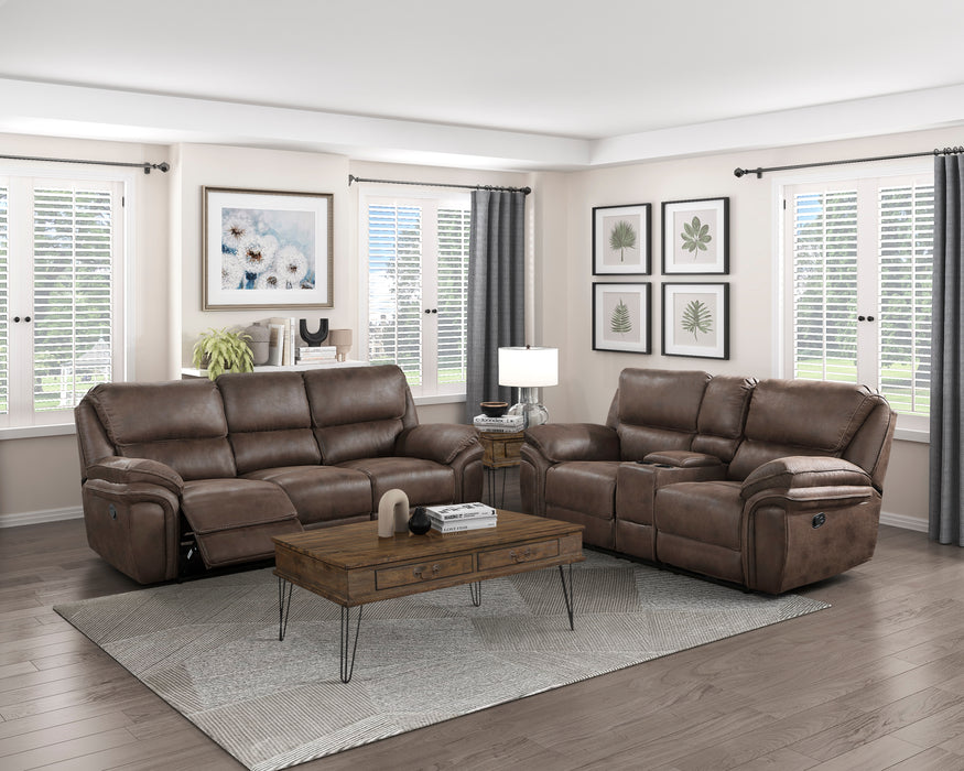 Proctor Recliner Loveseat BROWN