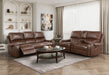 newnan-recliner-brwon-vinyl