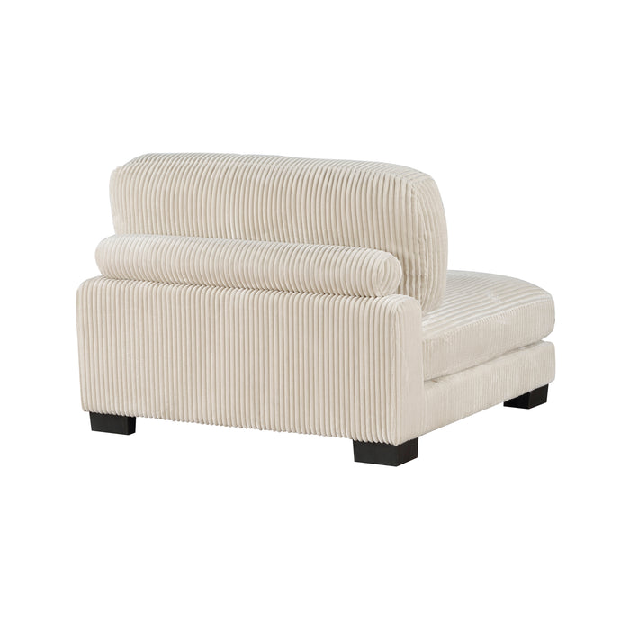 Traverse 4-Piece Modular Sectional with Ottoman BEIGE