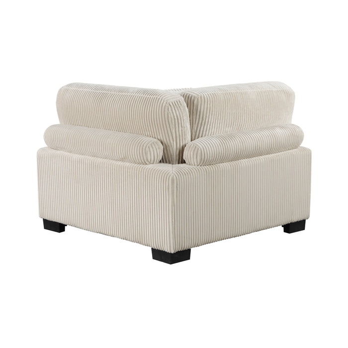 Traverse 4-Piece Modular Sectional with Ottoman BEIGE