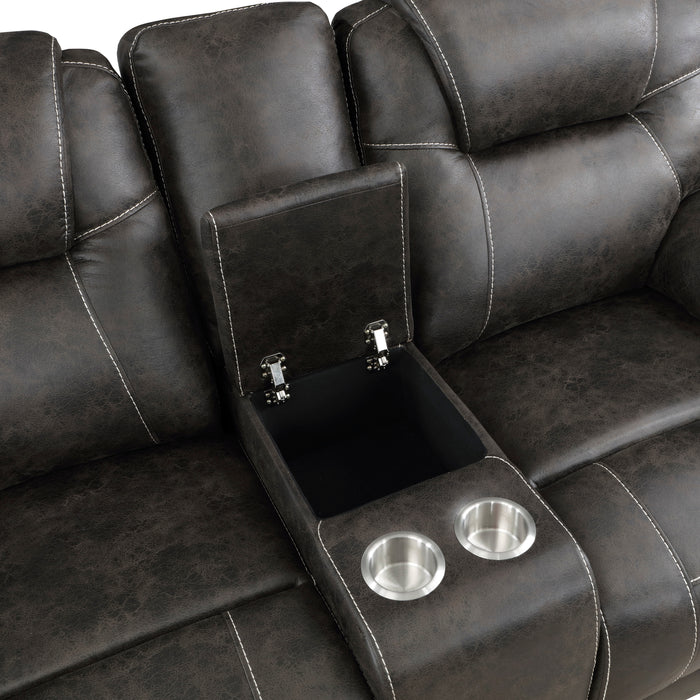 Gainesville Recliner Loveseat CHOCOLATE