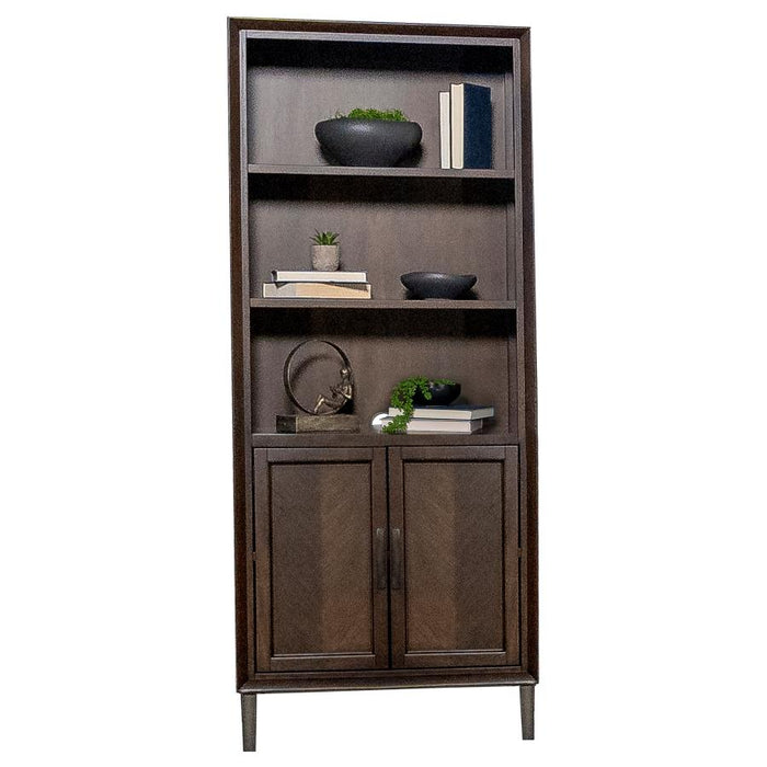 Manhattan Door Bookcase DARK WALNUT ONLY