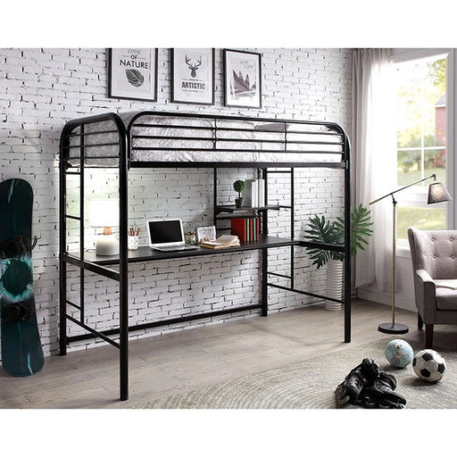 opal-iii-black-silver-twin-loft-bed