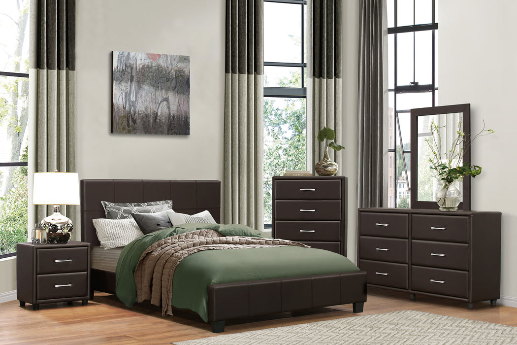 Lorenzi Dresser BROWN VINYL