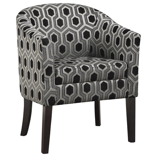 charlotte-hexagon-print-accent-chair