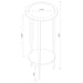transitional-round-espresso-plant-stand