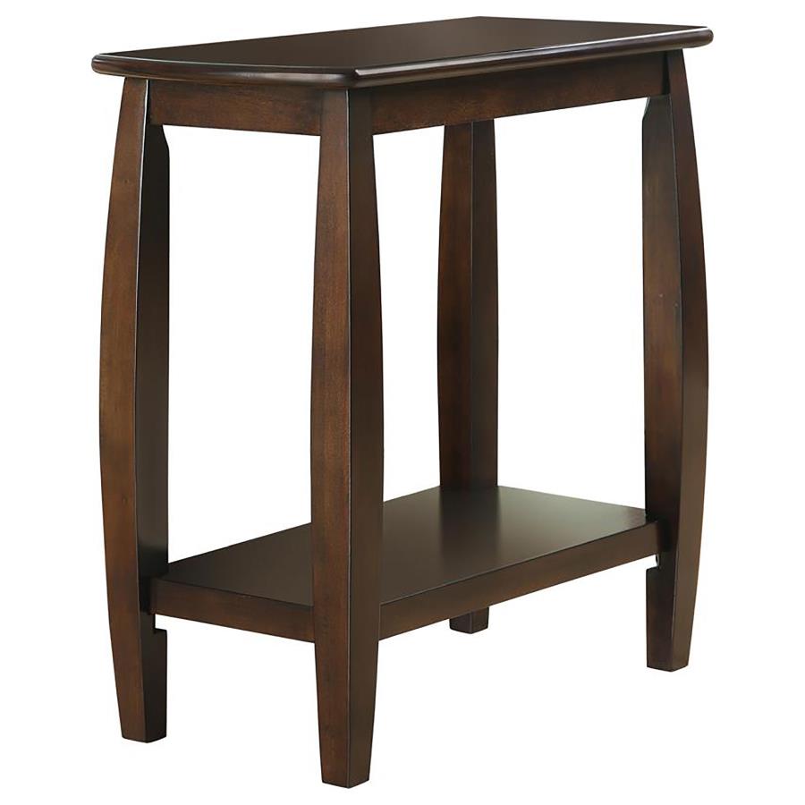 Raphael 1-shelf Chairside Table Cappuccino