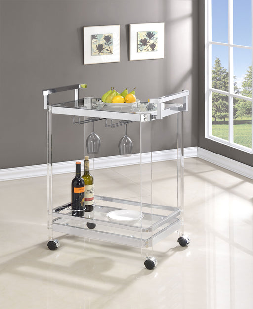 traditional-clear-acrylic-and-chrome-serving-cart