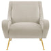 ricci-upholstered-saddle-arms-accent-chair-stone-and-gold