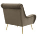 ricci-upholstered-saddle-arms-accent-chair-truffle-and-gold