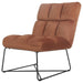 lux-armless-upholstered-accent-chair-burnt-orange