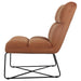 lux-armless-upholstered-accent-chair-burnt-orange