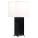 black-alligator-white-square-table-lamp