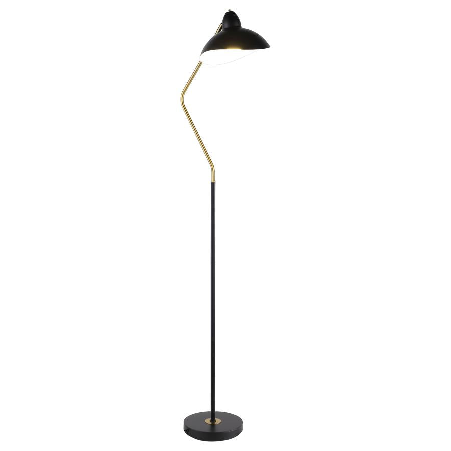 Black Gold Floor Lamp