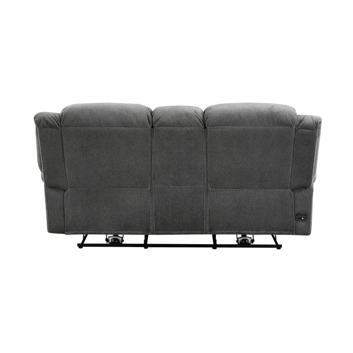 Brennen Recliner Loveseat CHARCOAL