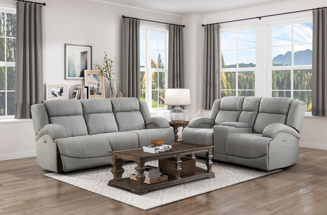 Camryn Power Recliner Loveseat GREY