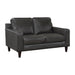 aldrich-genuine-leather-loveseat-dark-grey