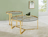 delia-2-piece-round-glass-top-nesting-coffee-table-clear-and-chrome