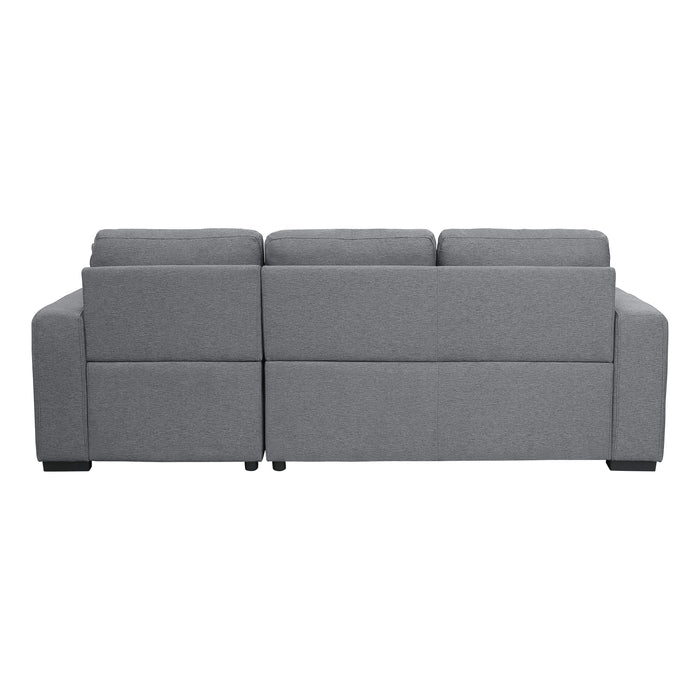 Soloman 2-Piece Sectional W/ Hidden Storage & Right Chaise Only