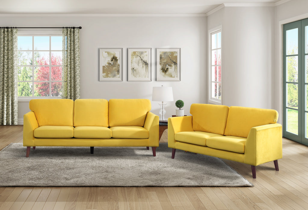 Tolley Loveseat YELLOW