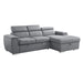 berel-2-pcs-sectional-w-adj-headrests-pull-out-bed-right-chaise-w-hidden-storage-grey