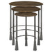 deja-3-piece-round-nesting-table-natural-and-gunmetal