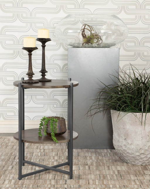 axel-round-accent-table-with-open-shelf-natural-and-gunmetal