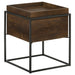 ondrej-square-accent-table-with-removable-top-tray-dark-brown-and-gunmetal