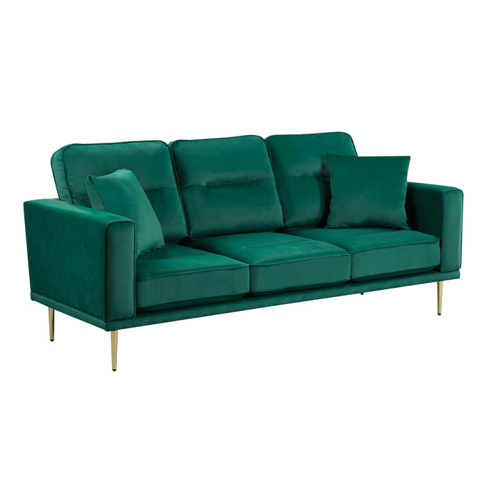 # Violetta Sofa GREEN VELVET