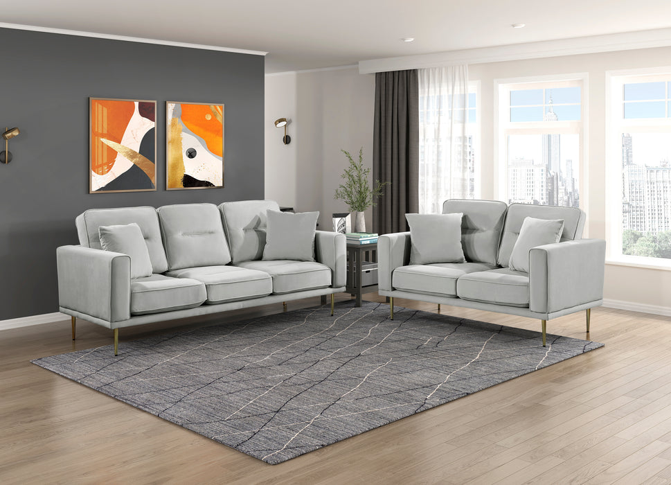 # Violetta Sofa GREY VELVET